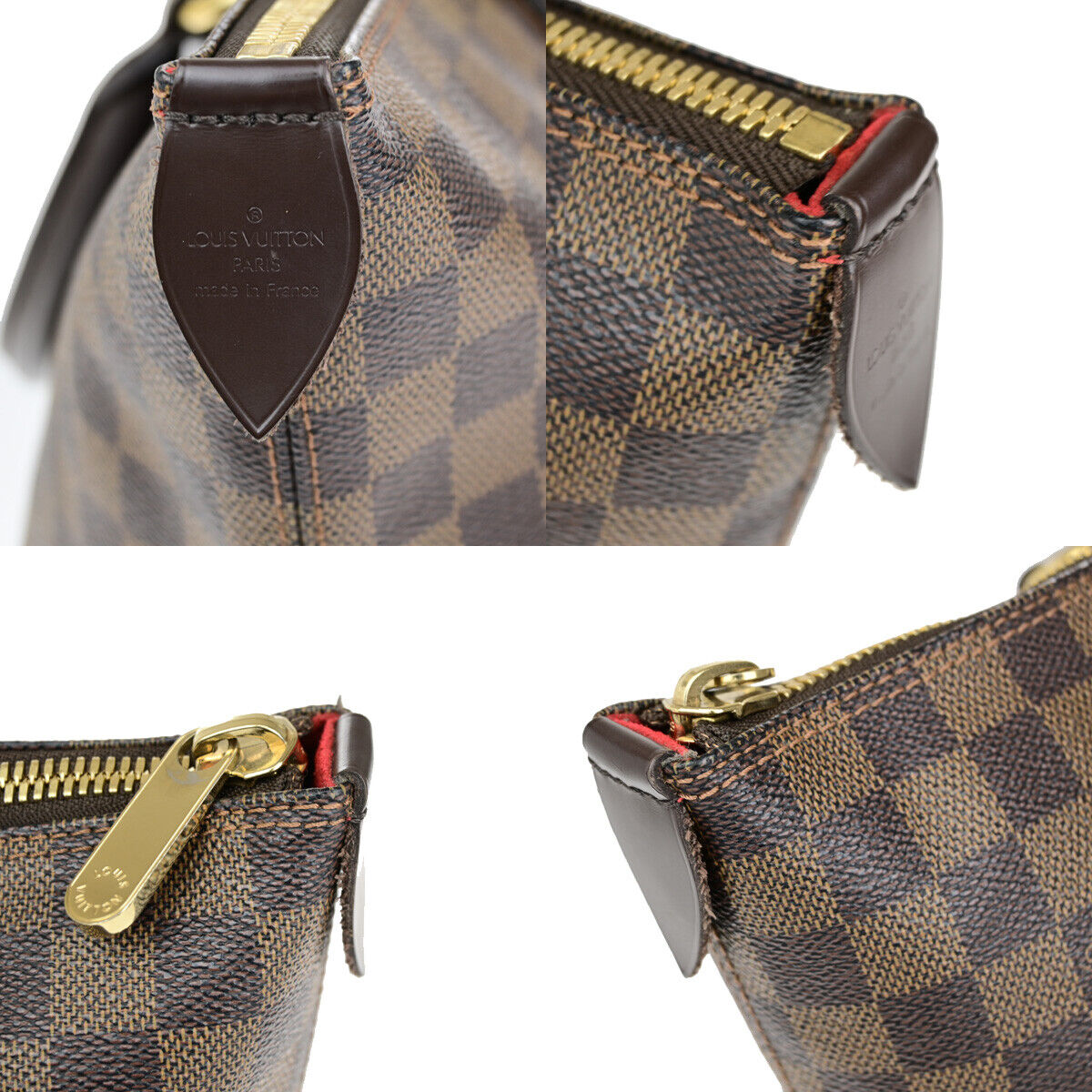 Louis Vuitton Saleya Brown Canvas Hand Bag