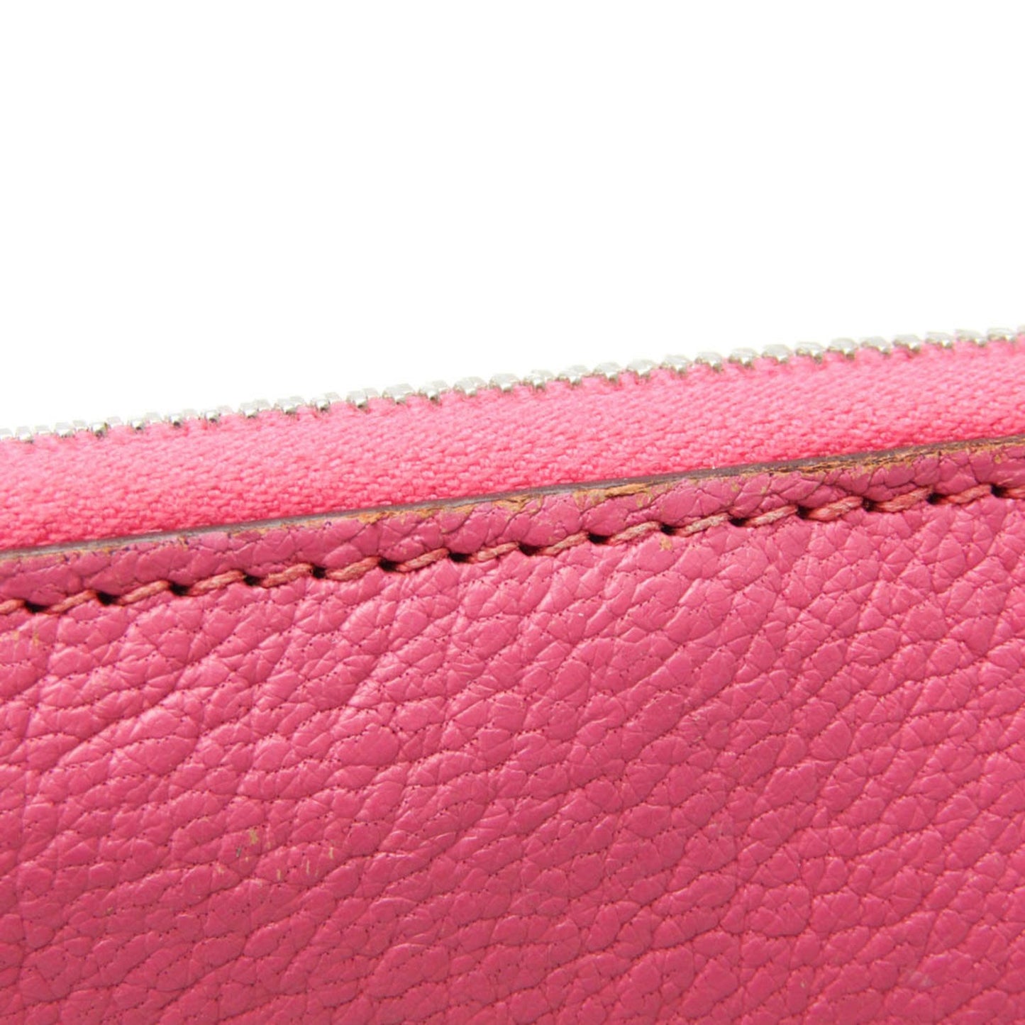 Hermès Azap Pink Leather Wallet Accessories