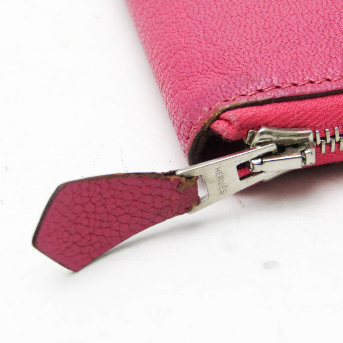 Hermès Azap Pink Leather Wallet Accessories