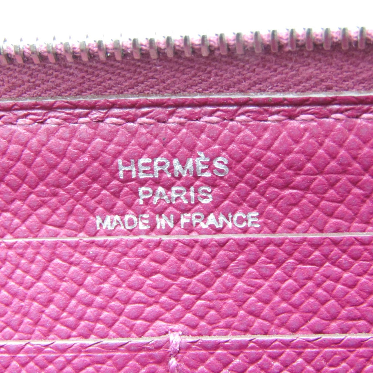 Hermès Azap Purple Leather Wallet Accessories