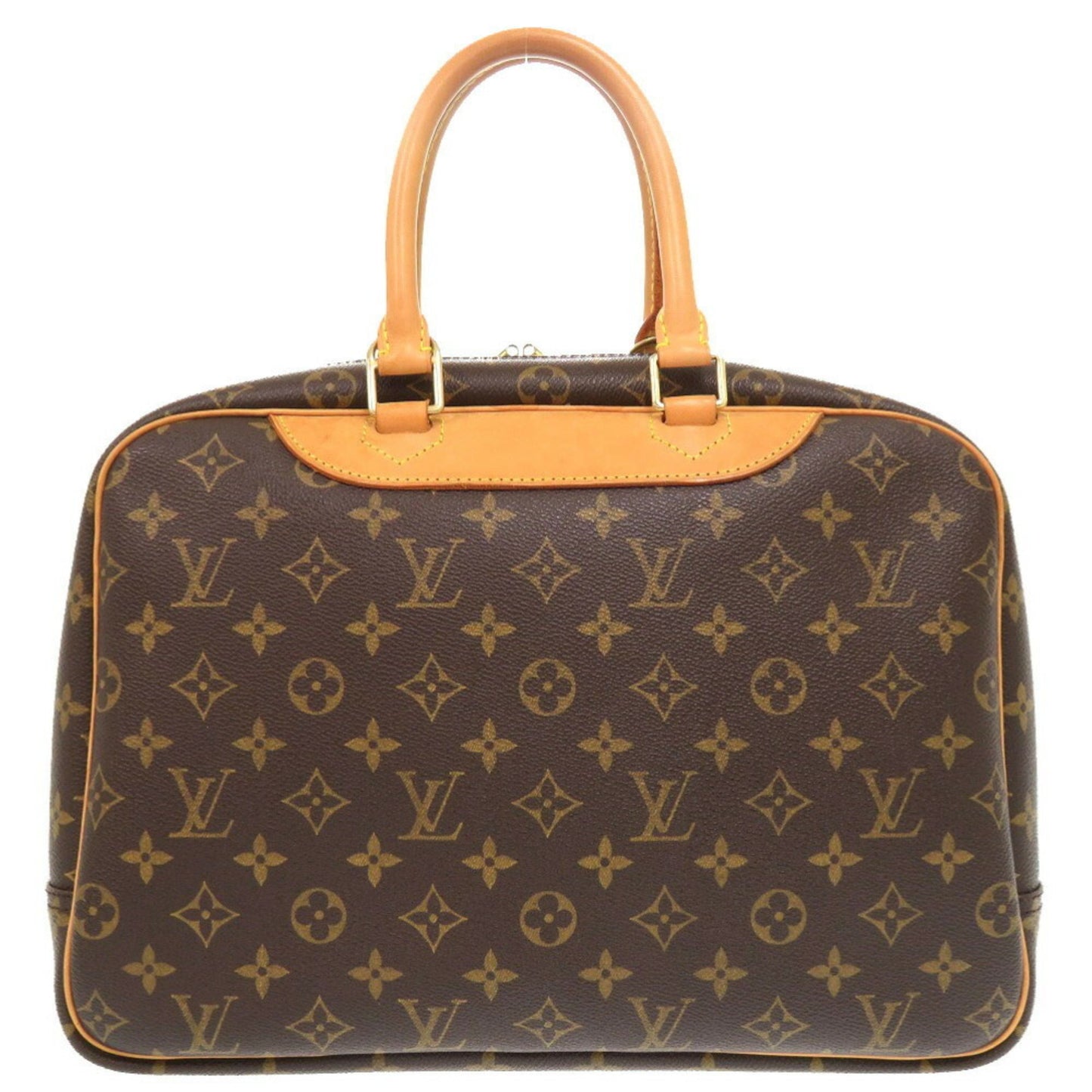 Louis Vuitton Deauville Brown Canvas Hand Bag