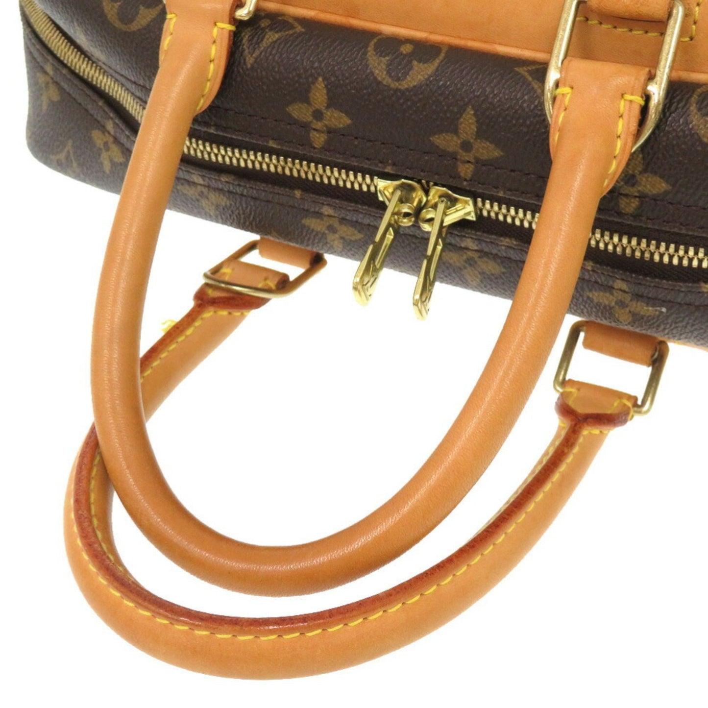 Louis Vuitton Deauville Brown Canvas Hand Bag