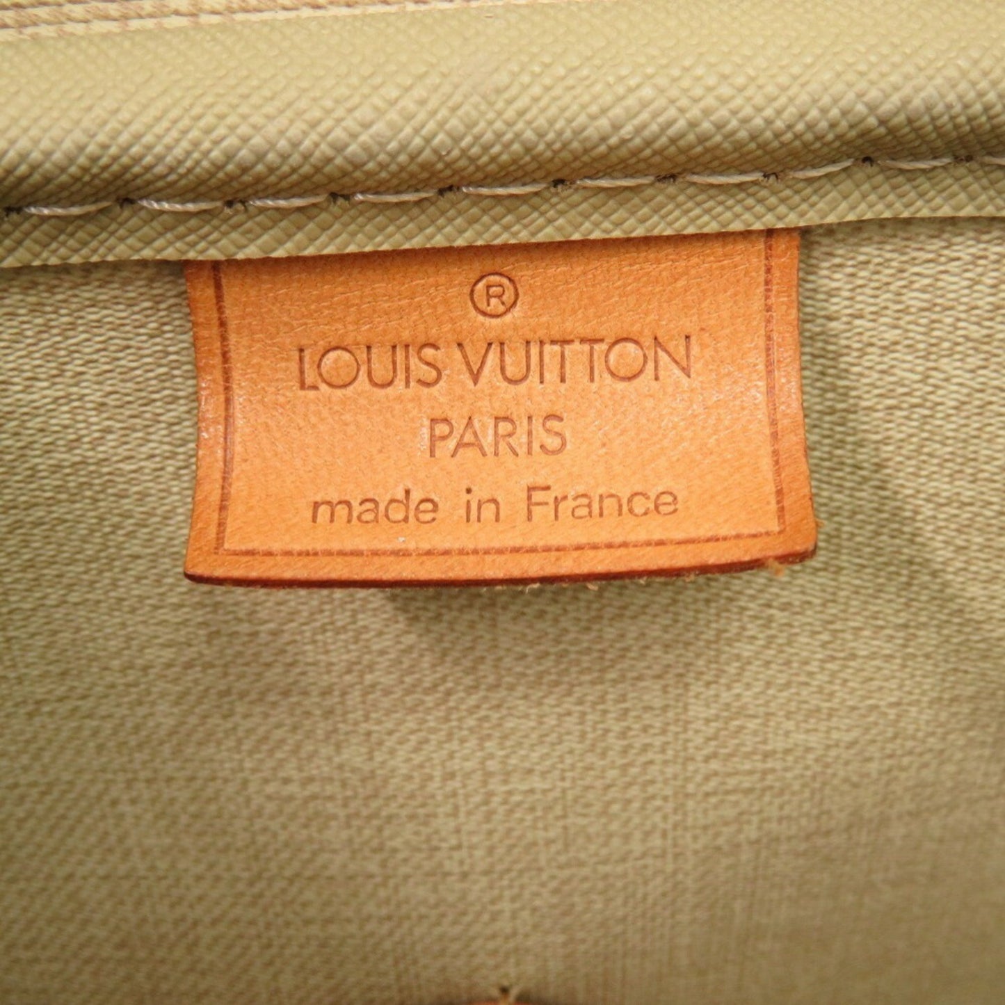 Louis Vuitton Deauville Brown Canvas Hand Bag