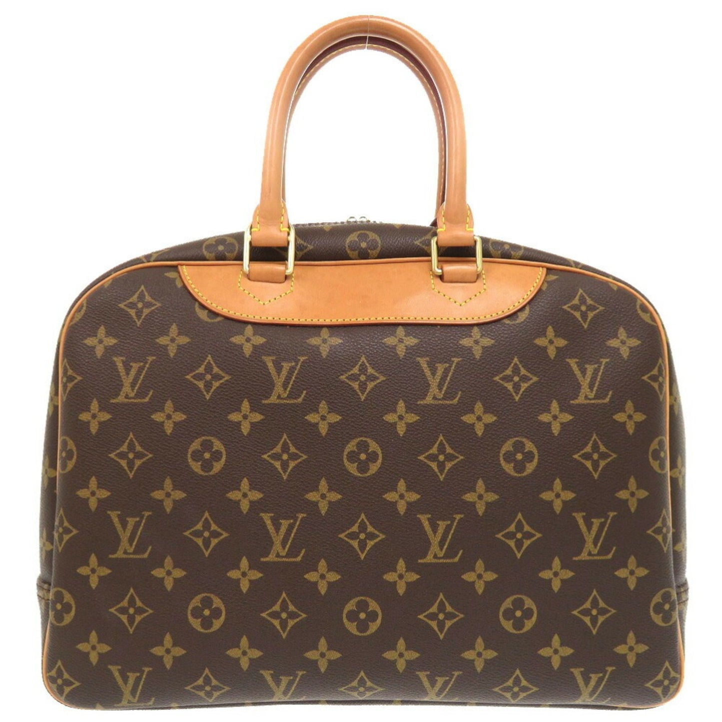 Louis Vuitton Deauville Brown Canvas Hand Bag