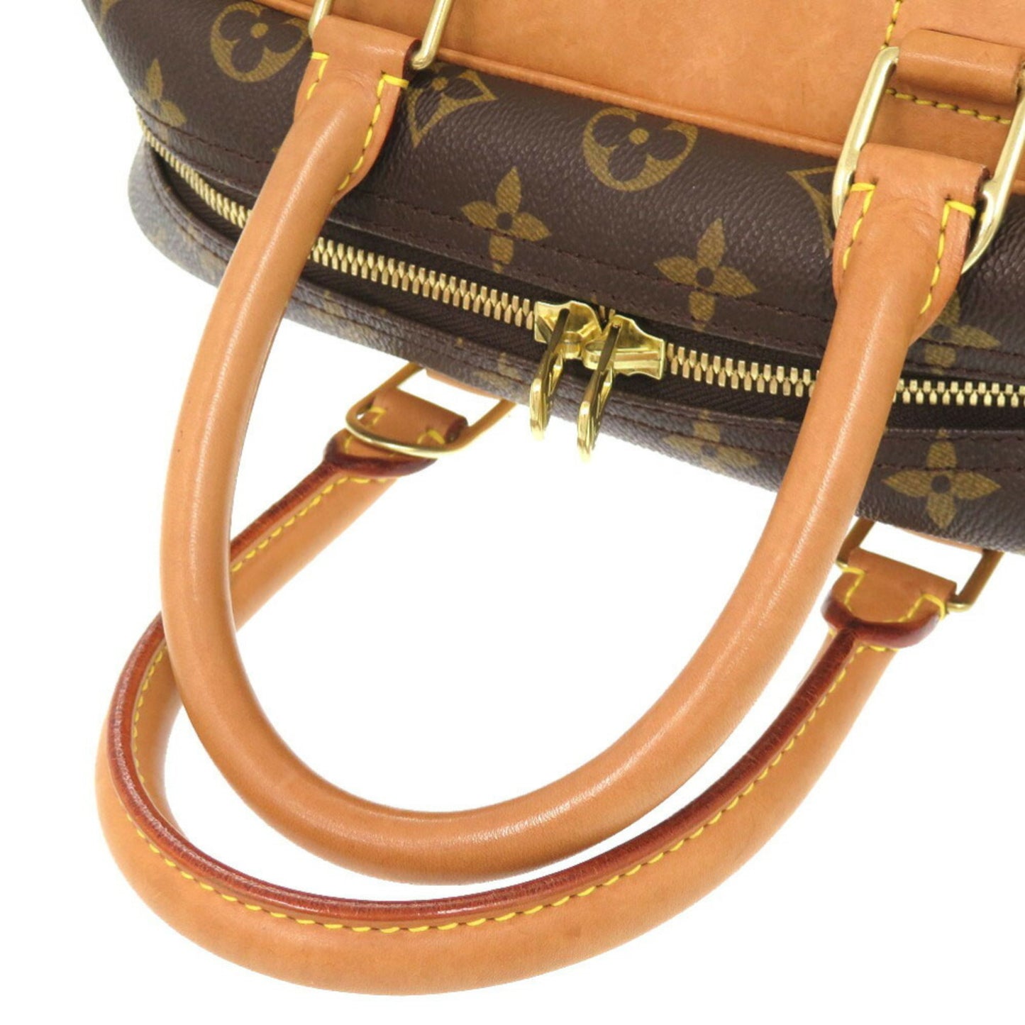 Louis Vuitton Deauville Brown Canvas Hand Bag