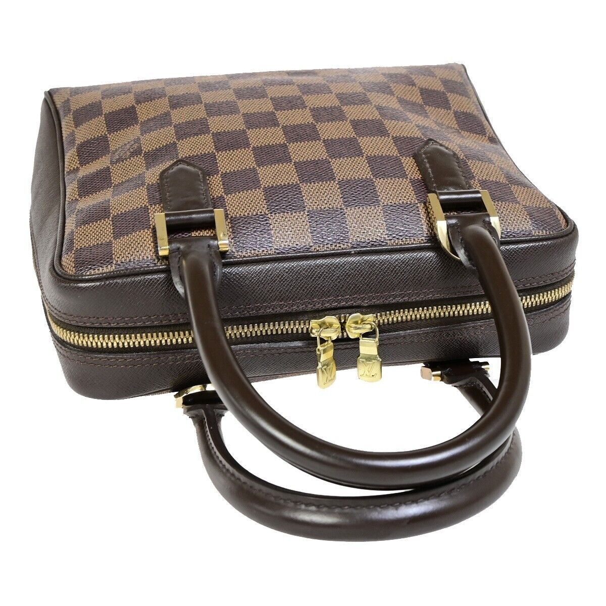 Louis Vuitton Brera Brown Canvas Hand Bag