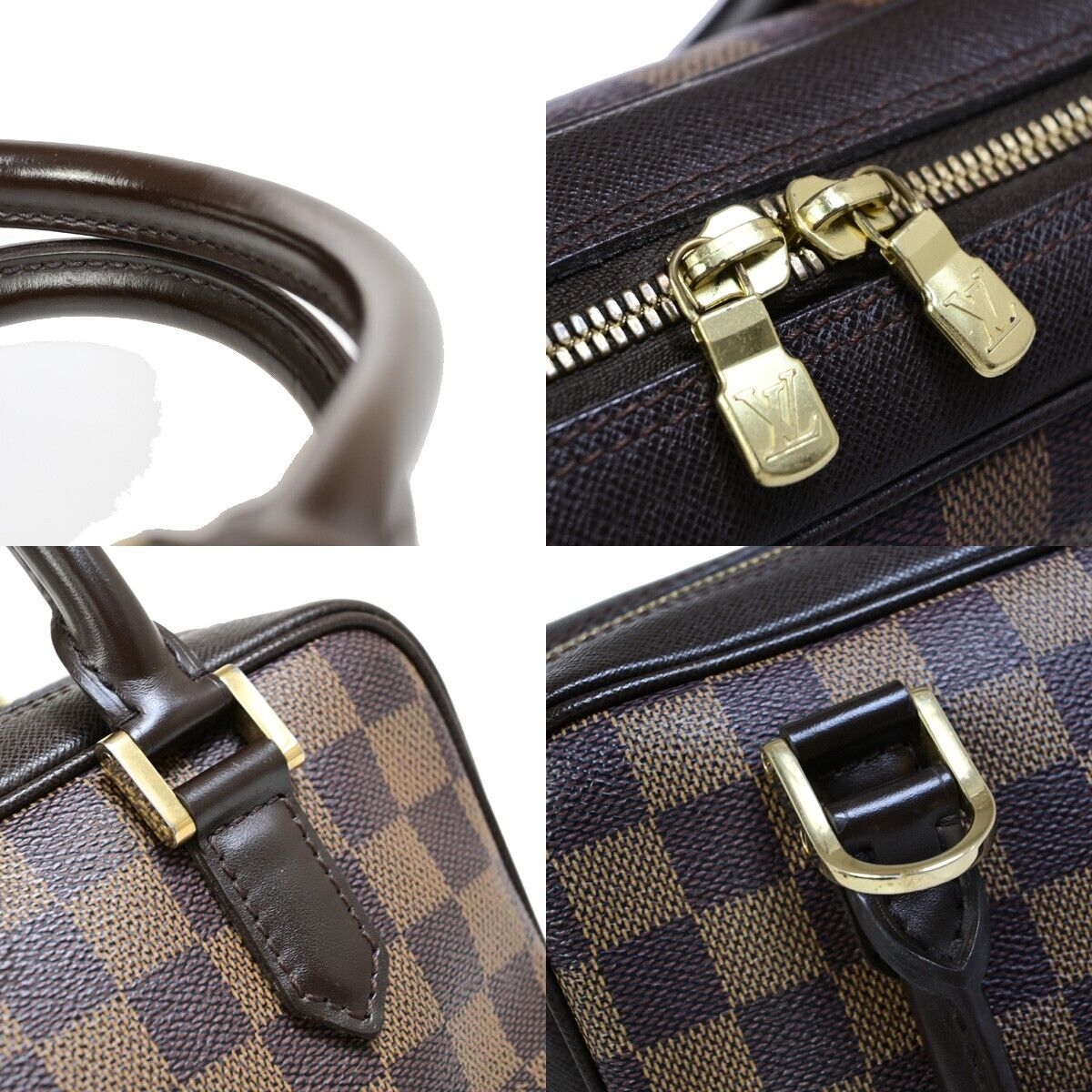 Louis Vuitton Brera Brown Canvas Hand Bag