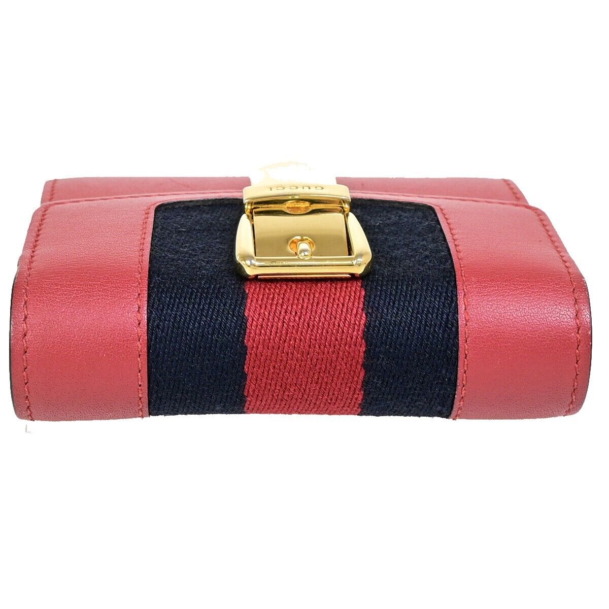 Gucci Sylvie Red Leather Wallet Accessories