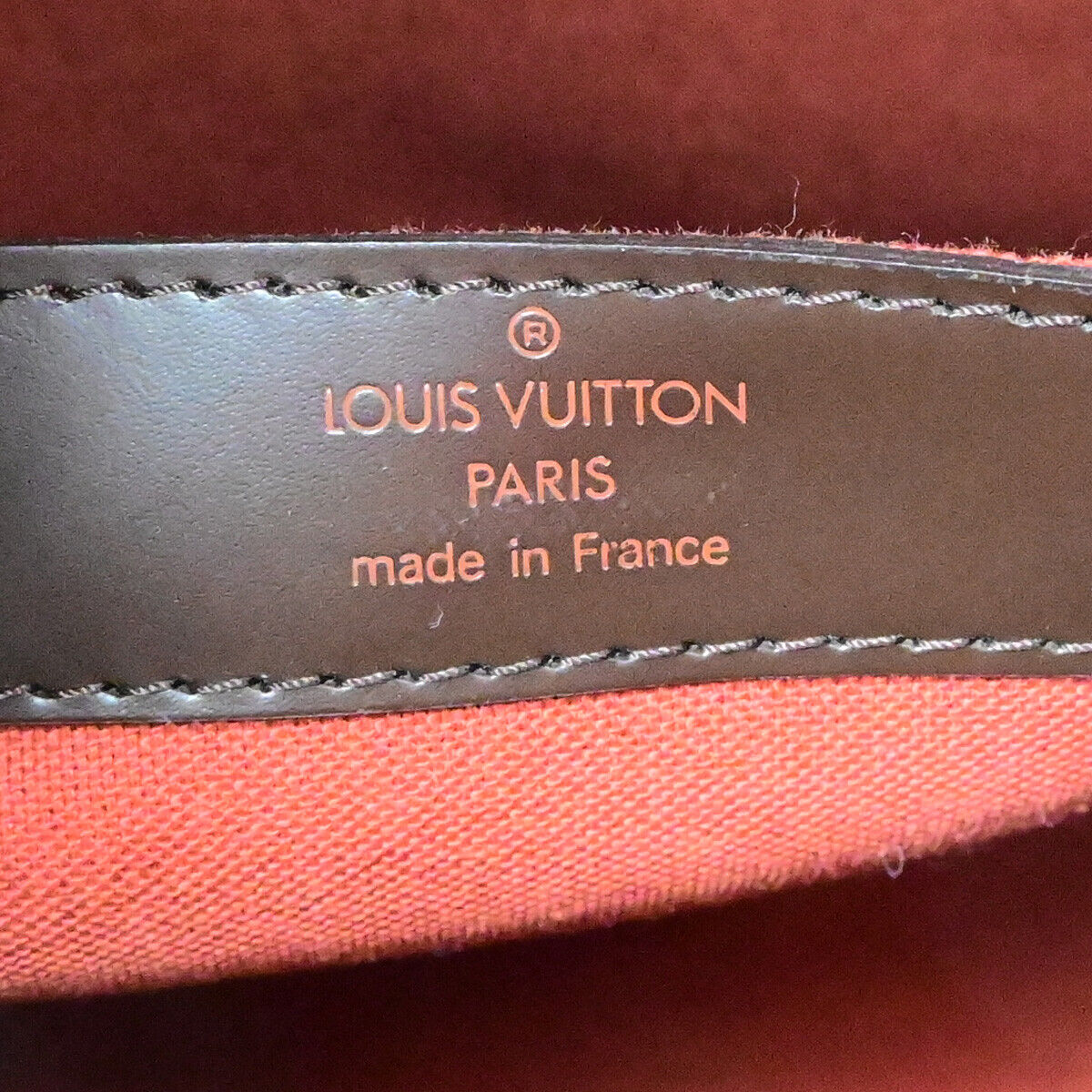 Louis Vuitton Naviglio Brown Canvas Hand Bag