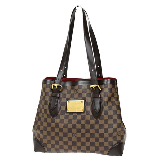 Louis Vuitton Hampstead Brown Canvas Hand Bag