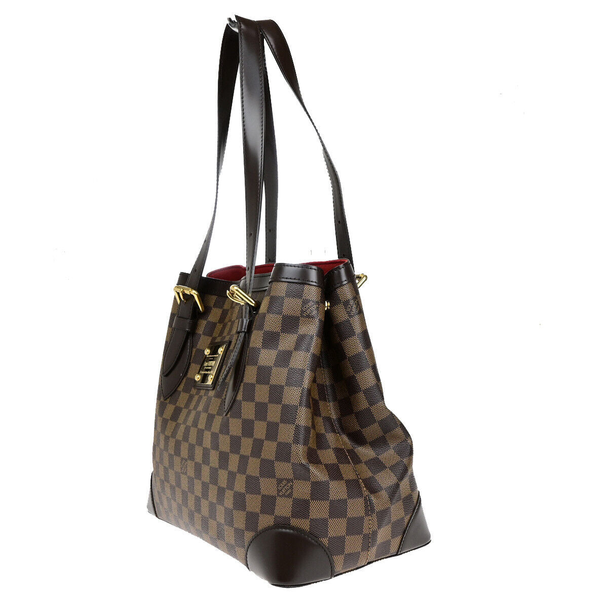 Louis Vuitton Hampstead Brown Canvas Hand Bag