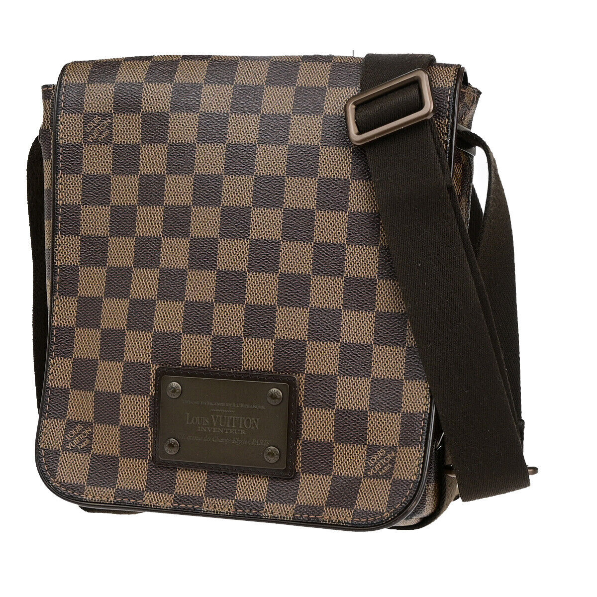 Louis Vuitton Brooklyn Brown Canvas Hand Bag