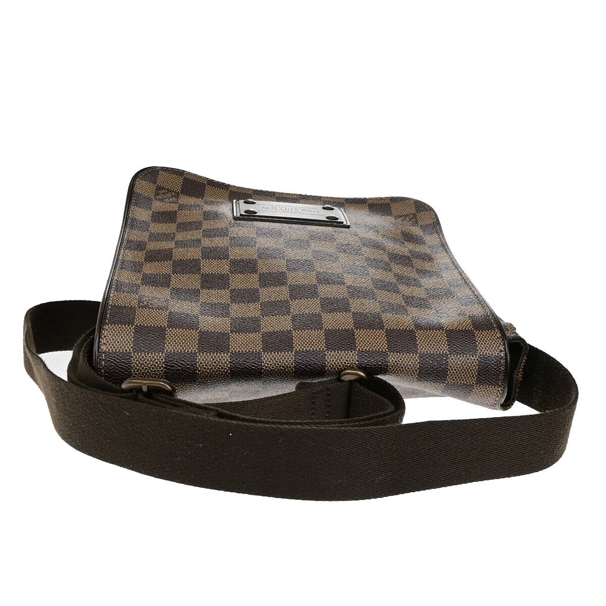 Louis Vuitton Brooklyn Brown Canvas Hand Bag