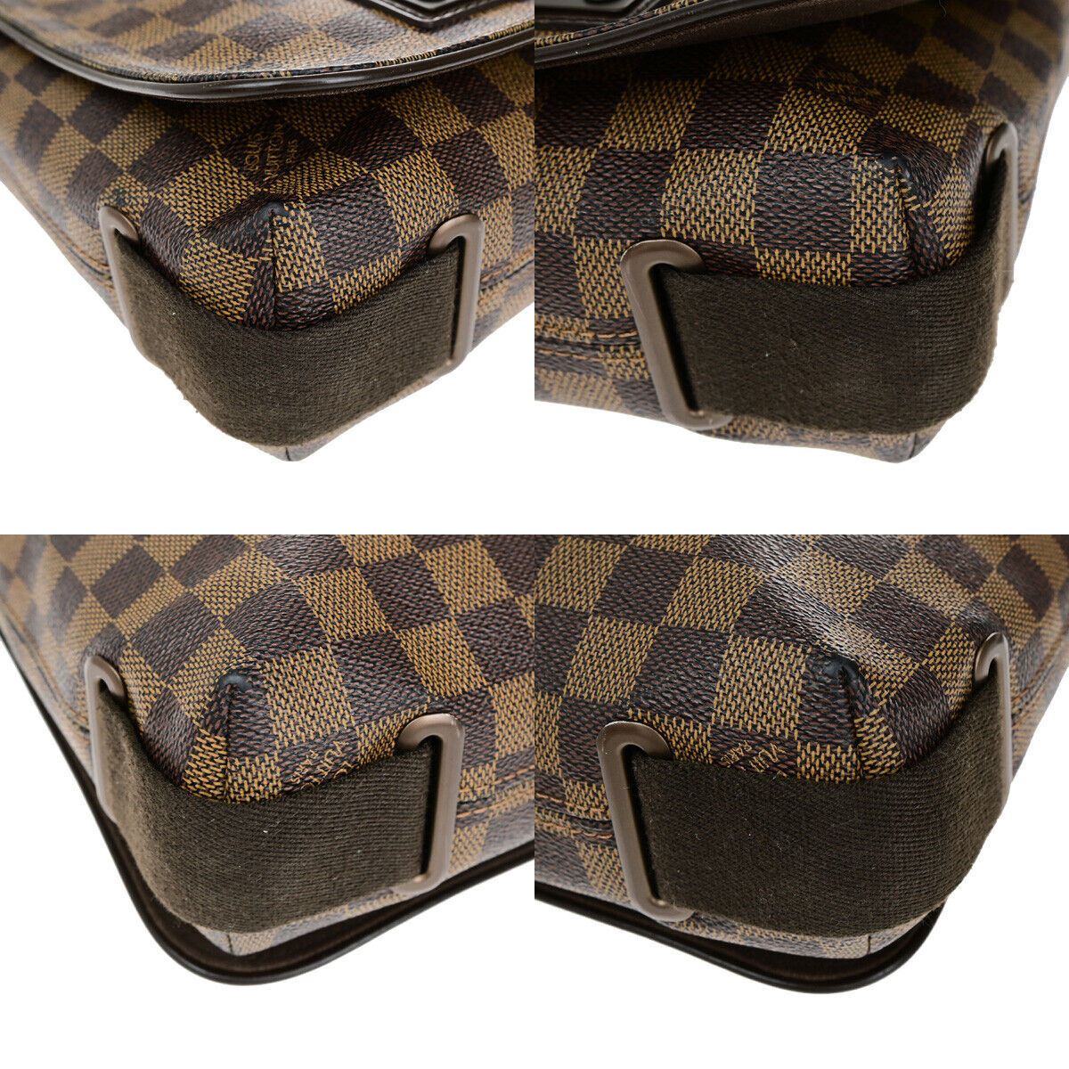 Louis Vuitton Brooklyn Brown Canvas Hand Bag