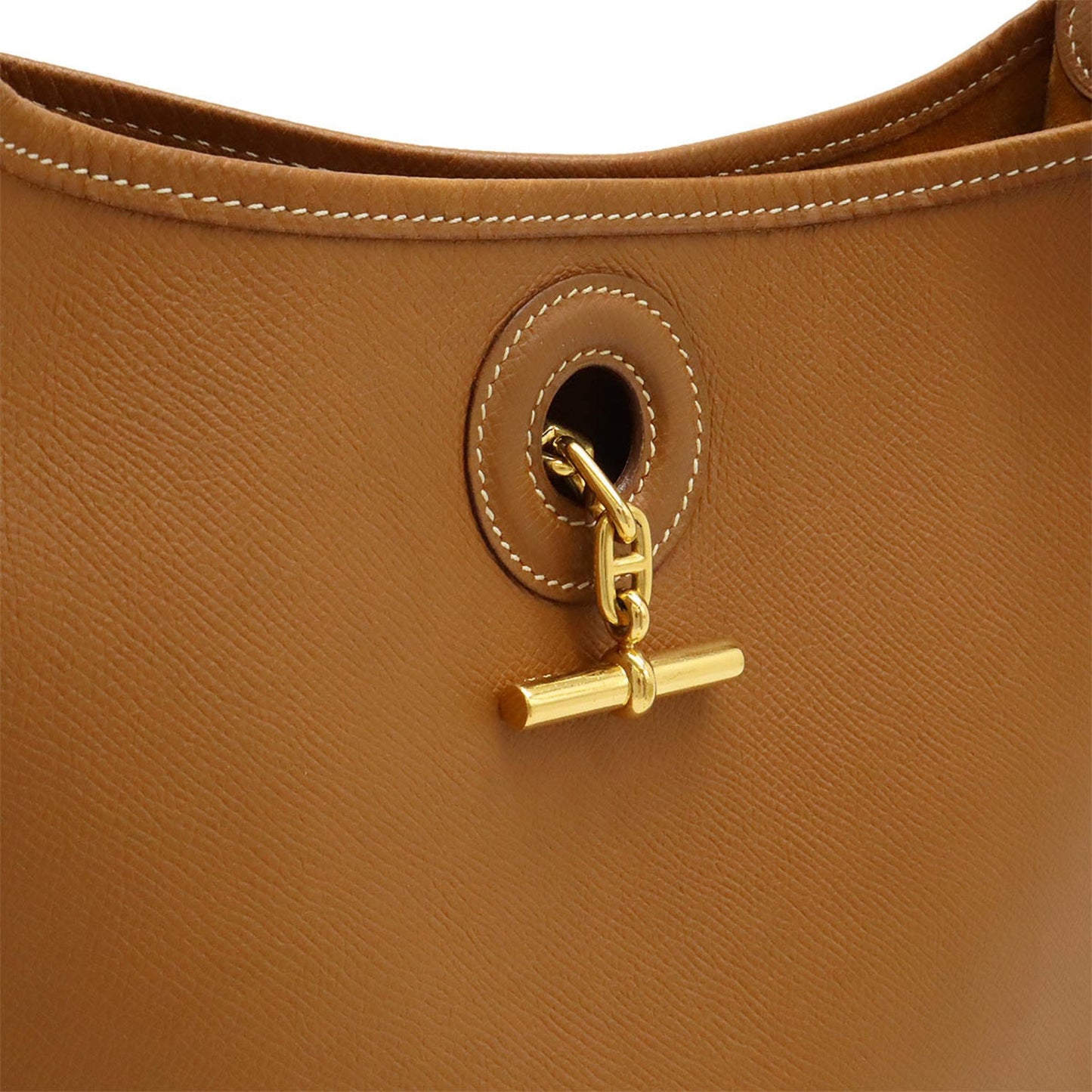 Hermès Vespa Brown Leather Shoulder Bag