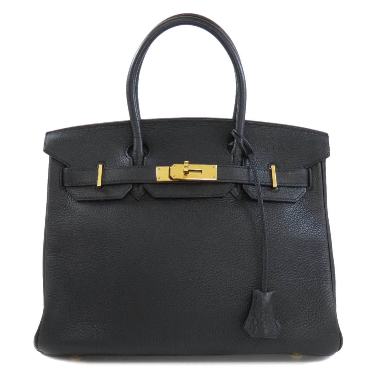 Hermès Birkin 30 Black Leather Hand Bag