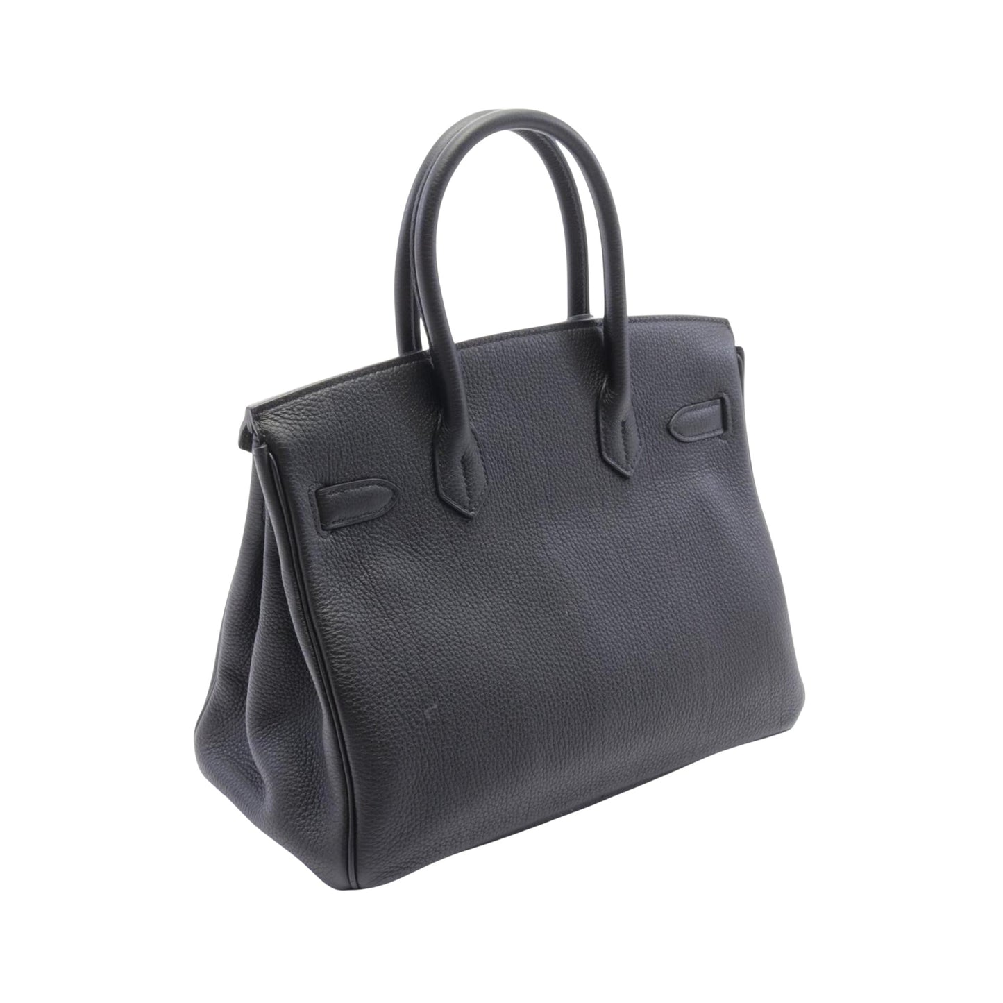 Hermès Birkin 30 Black Leather Hand Bag