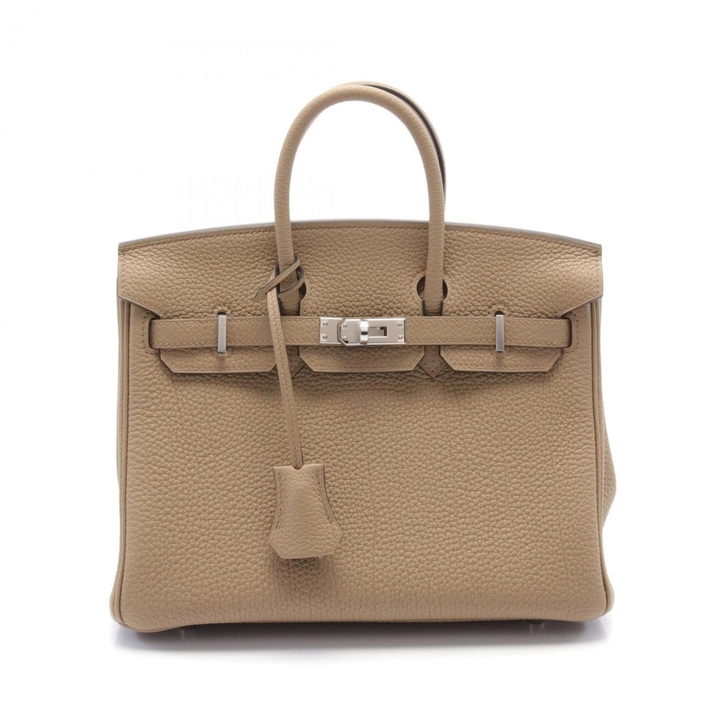 Hermès Birkin 25 Beige Leather Hand Bag