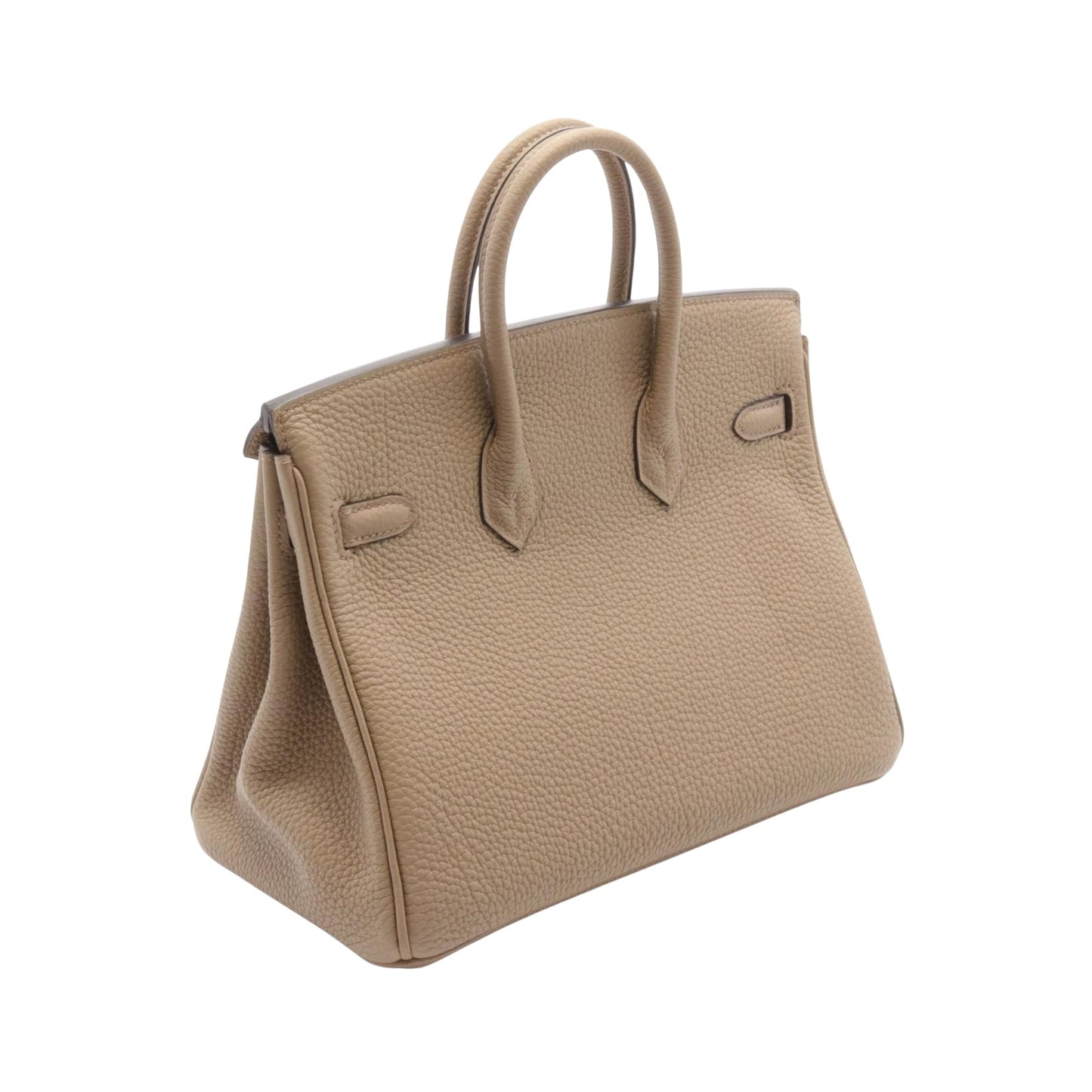 Hermès Birkin 25 Beige Leather Hand Bag