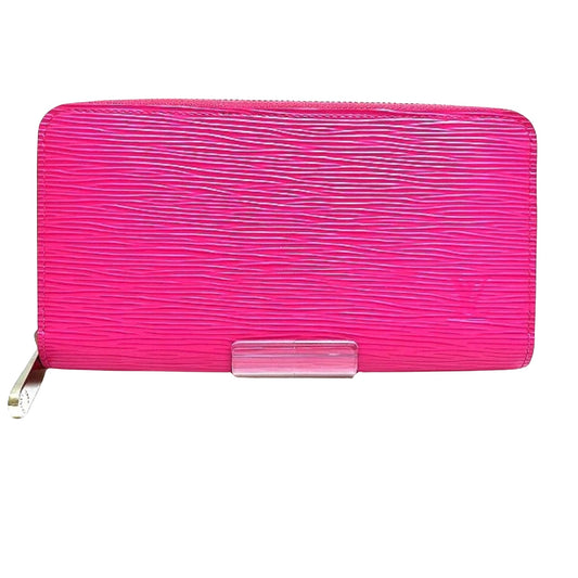 Louis Vuitton Zippy Pink Leather Wallet Accessories