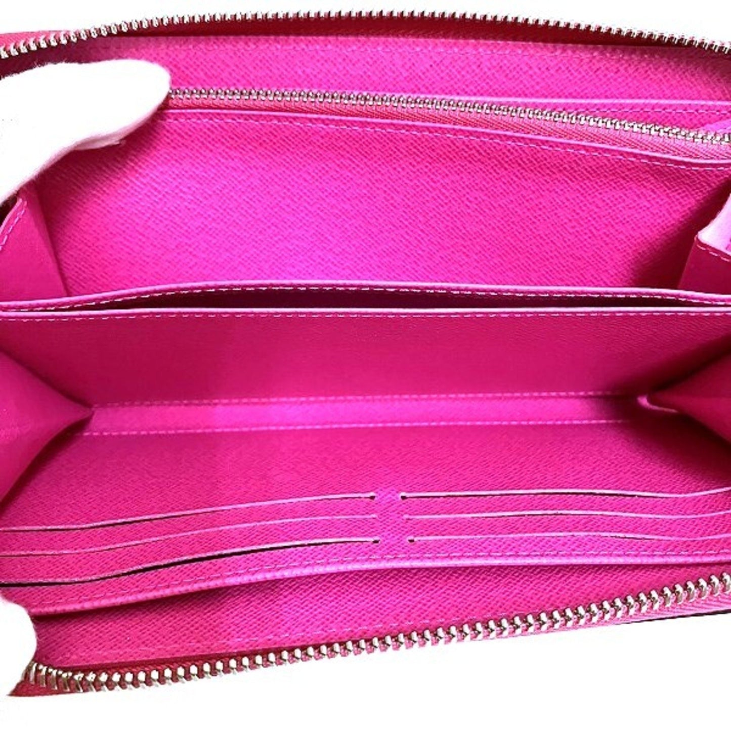 Louis Vuitton Zippy Pink Leather Wallet Accessories