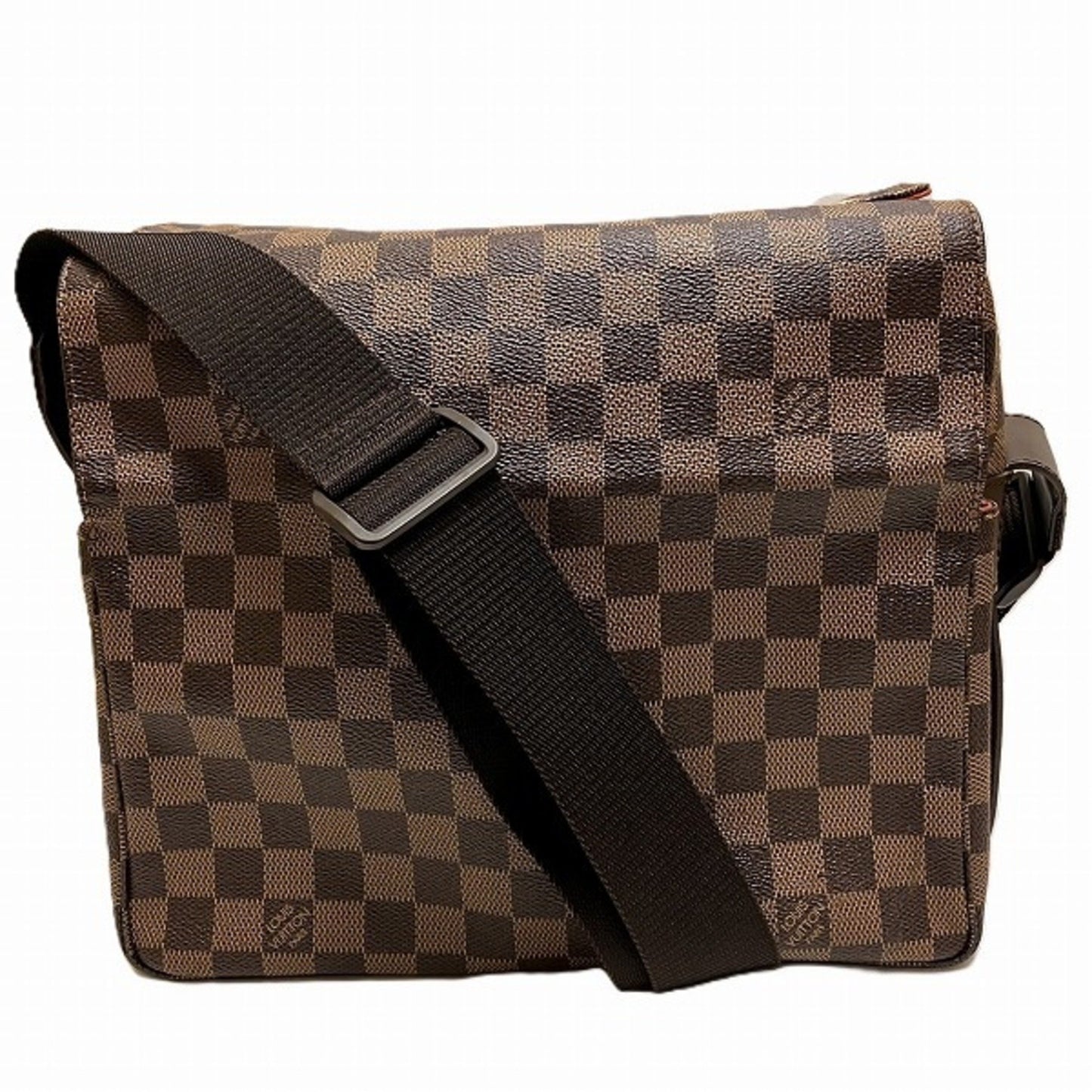 Louis Vuitton Naviglio Brown Canvas Shoulder Bag