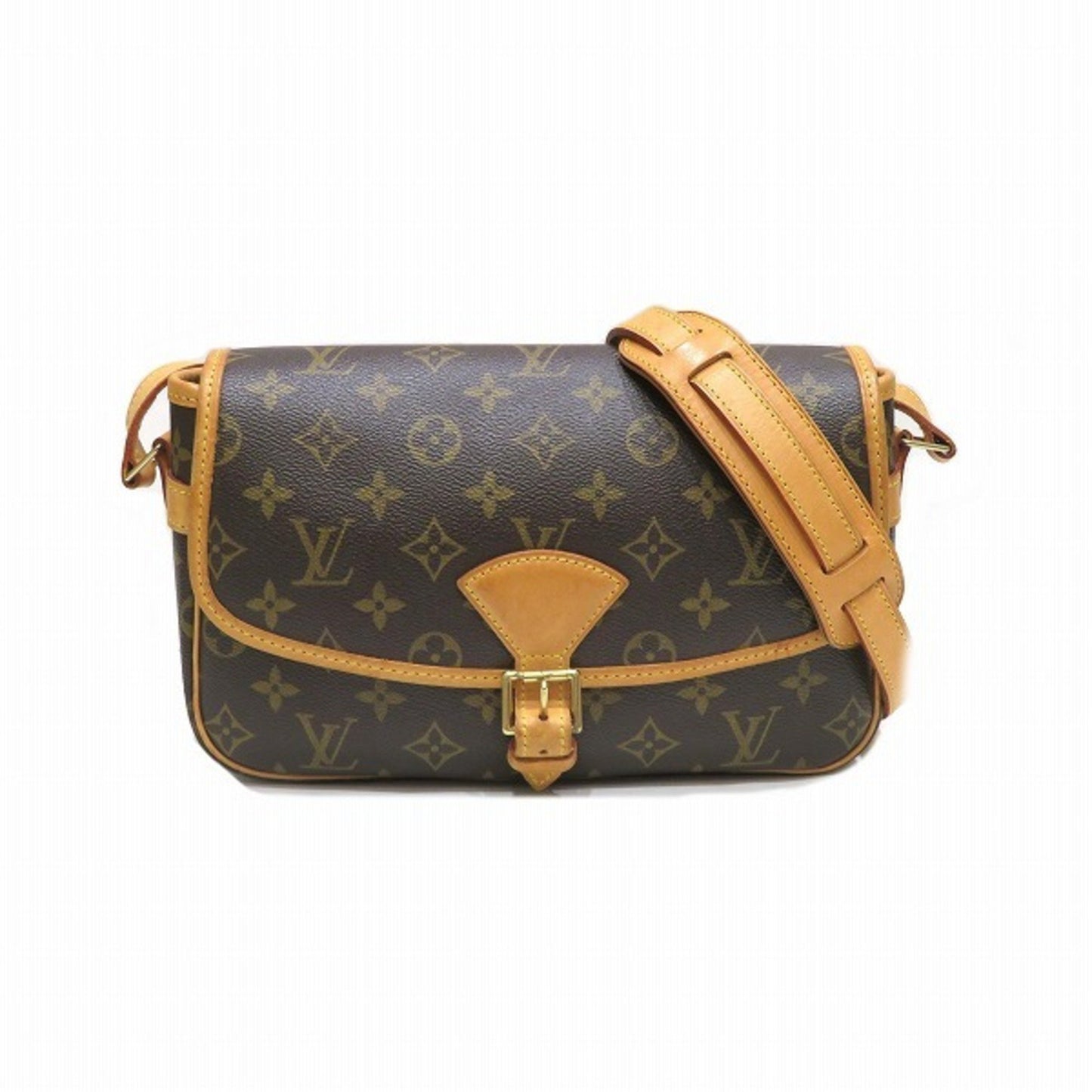 Louis Vuitton Sologne Brown Canvas Shoulder Bag