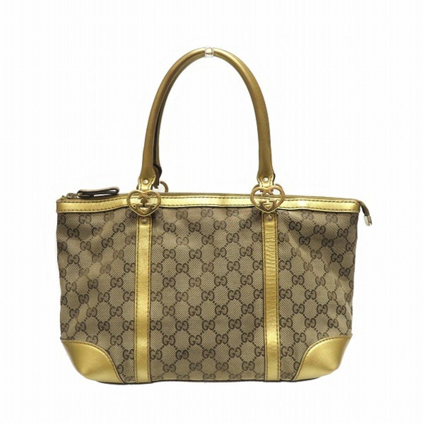 Gucci GG canvas Brown Canvas Tote Bag