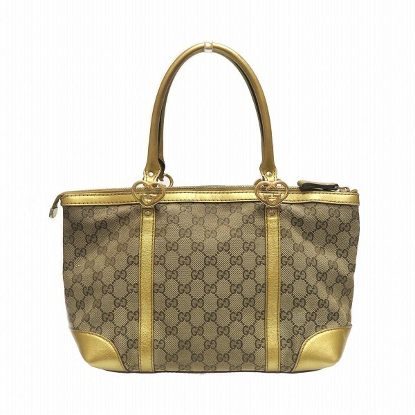 Gucci GG canvas Brown Canvas Tote Bag