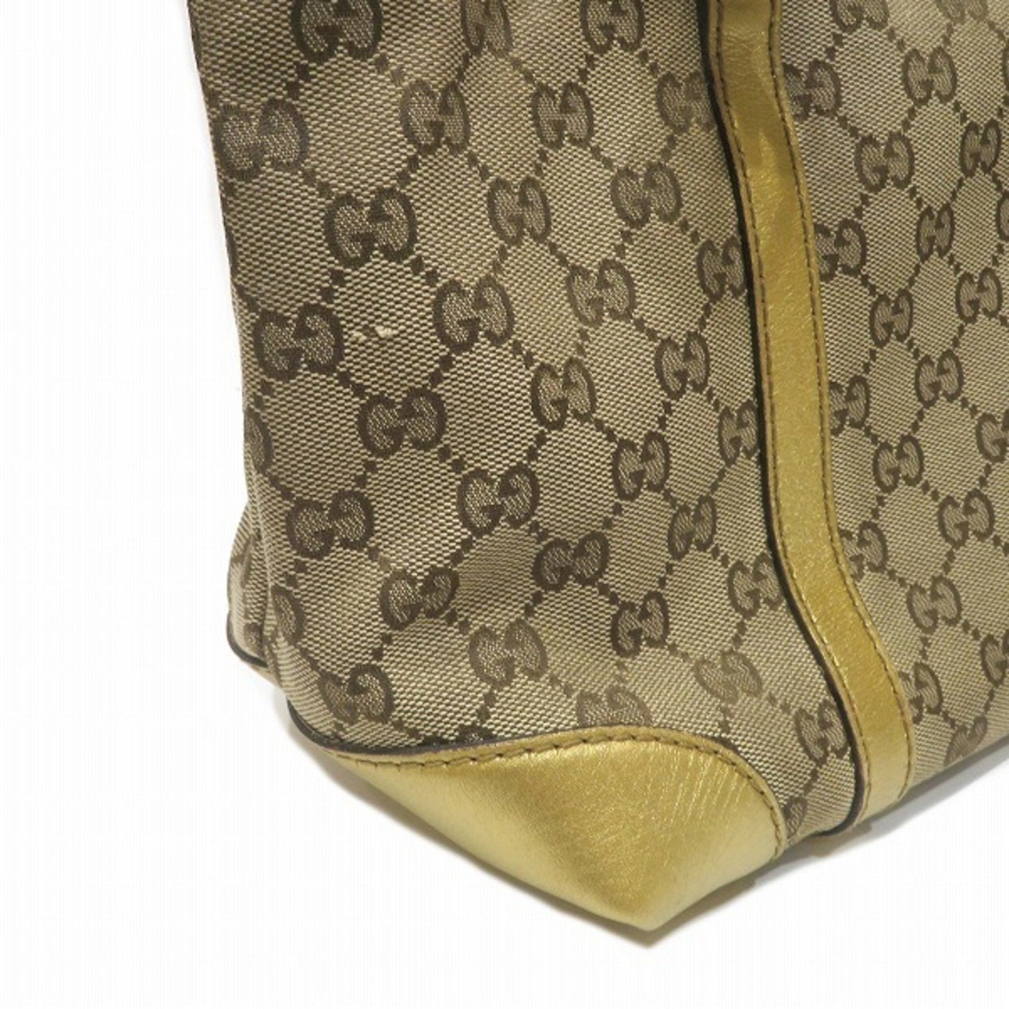 Gucci GG canvas Brown Canvas Tote Bag