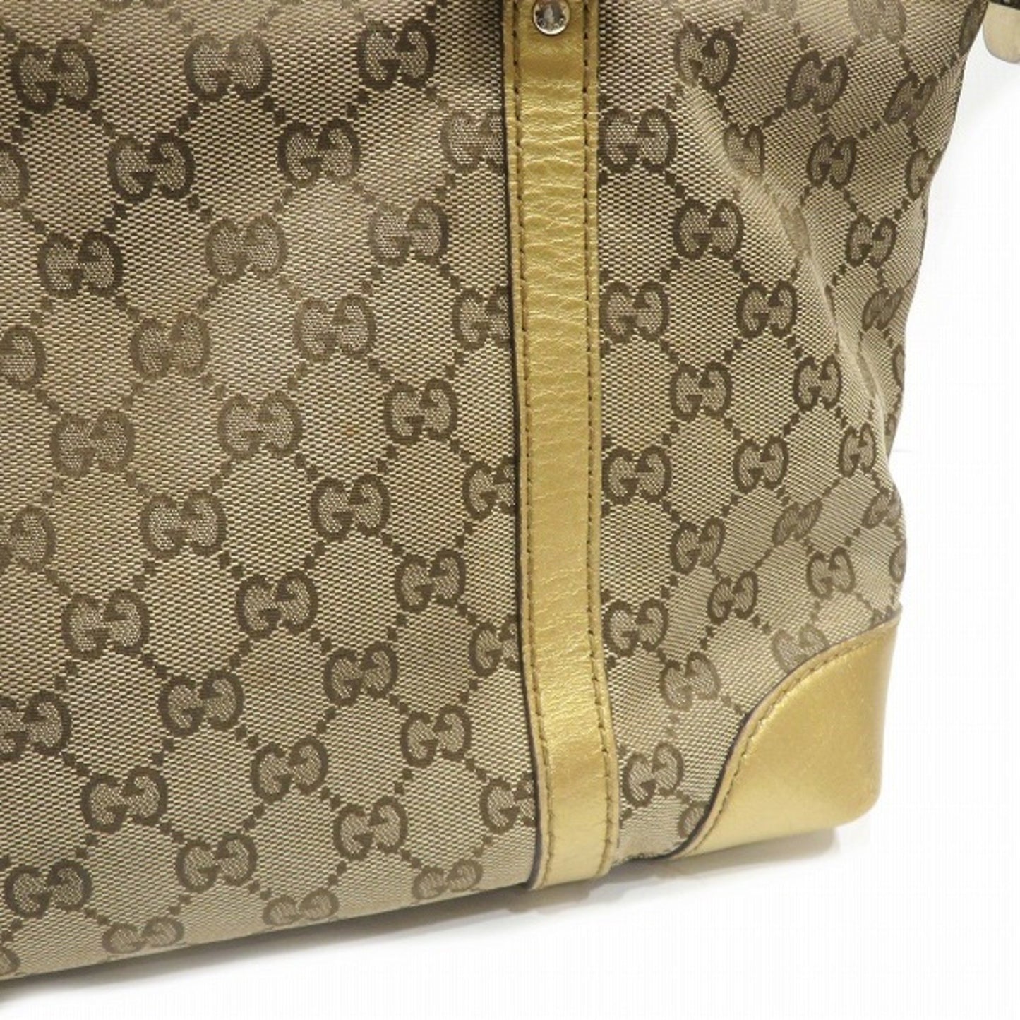 Gucci GG canvas Brown Canvas Tote Bag