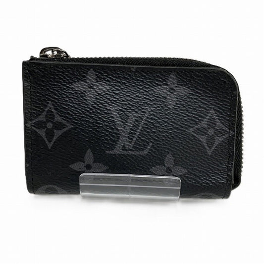 Louis Vuitton Porte Monnaie Jour Black Canvas Wallet Accessories