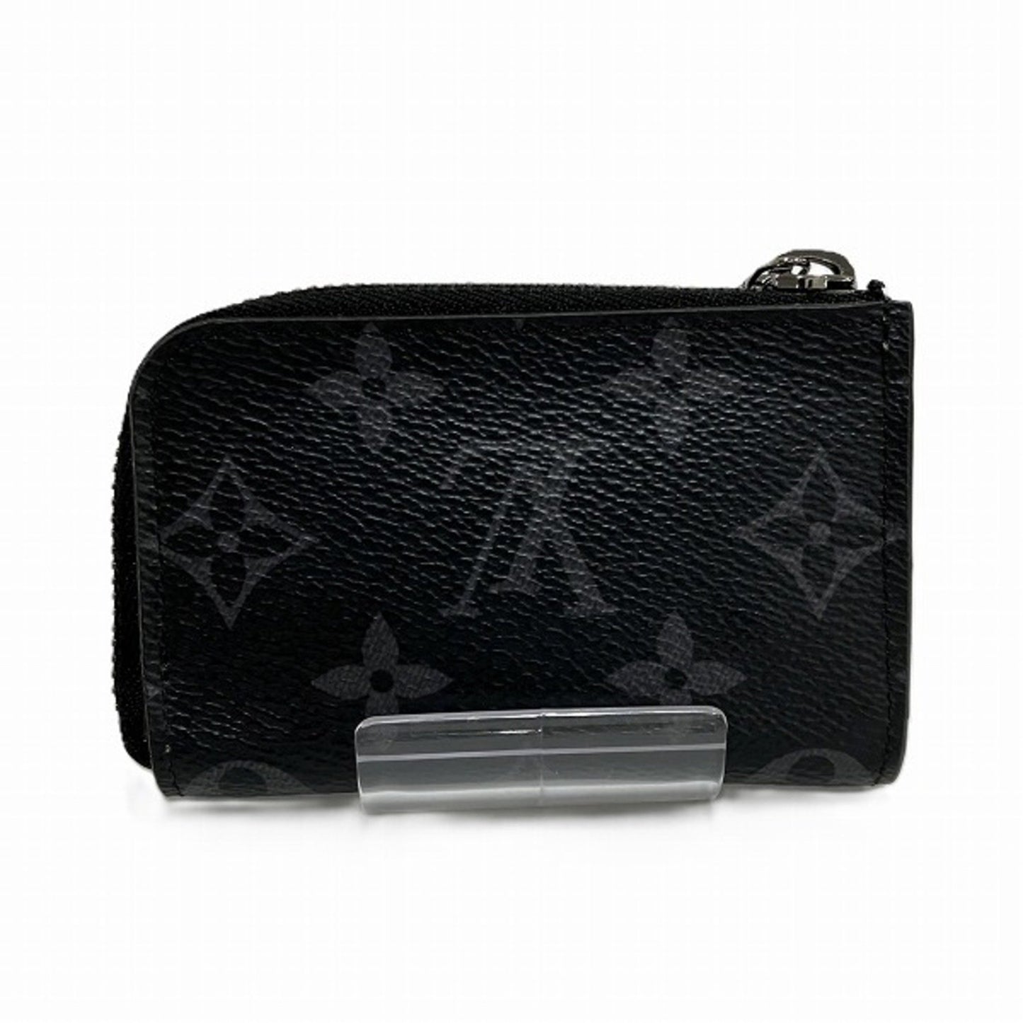 Louis Vuitton Porte Monnaie Jour Black Canvas Wallet Accessories