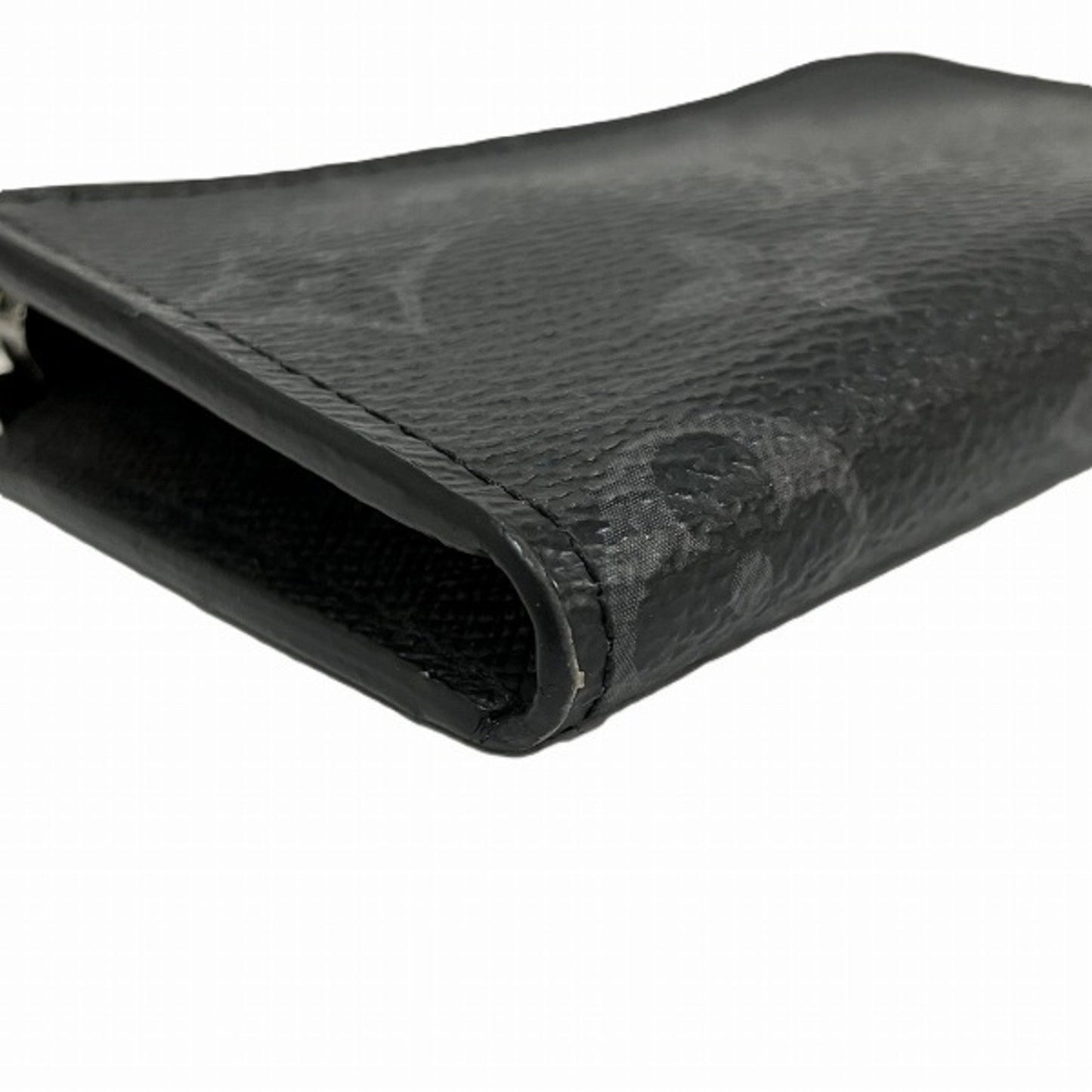 Louis Vuitton Porte Monnaie Jour Black Canvas Wallet Accessories