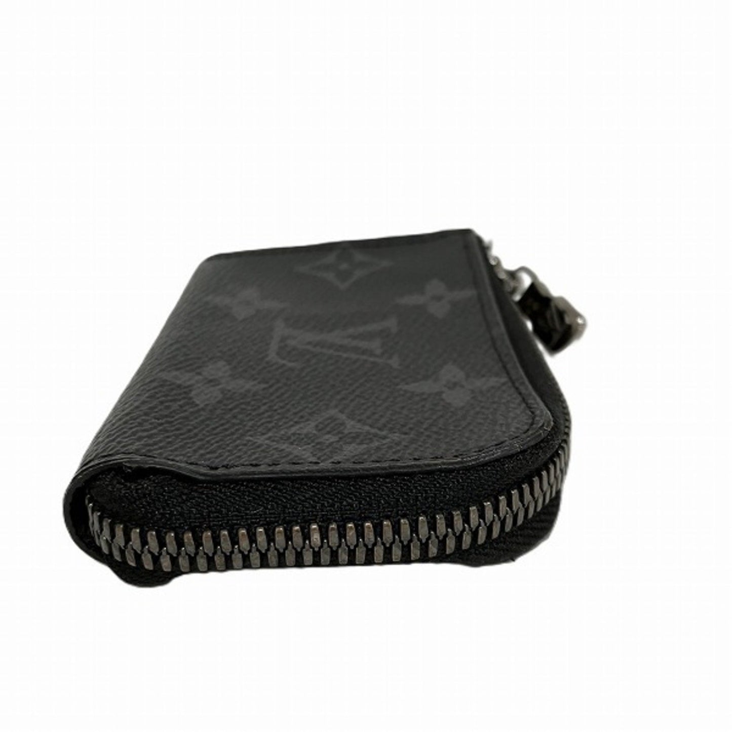 Louis Vuitton Porte Monnaie Jour Black Canvas Wallet Accessories