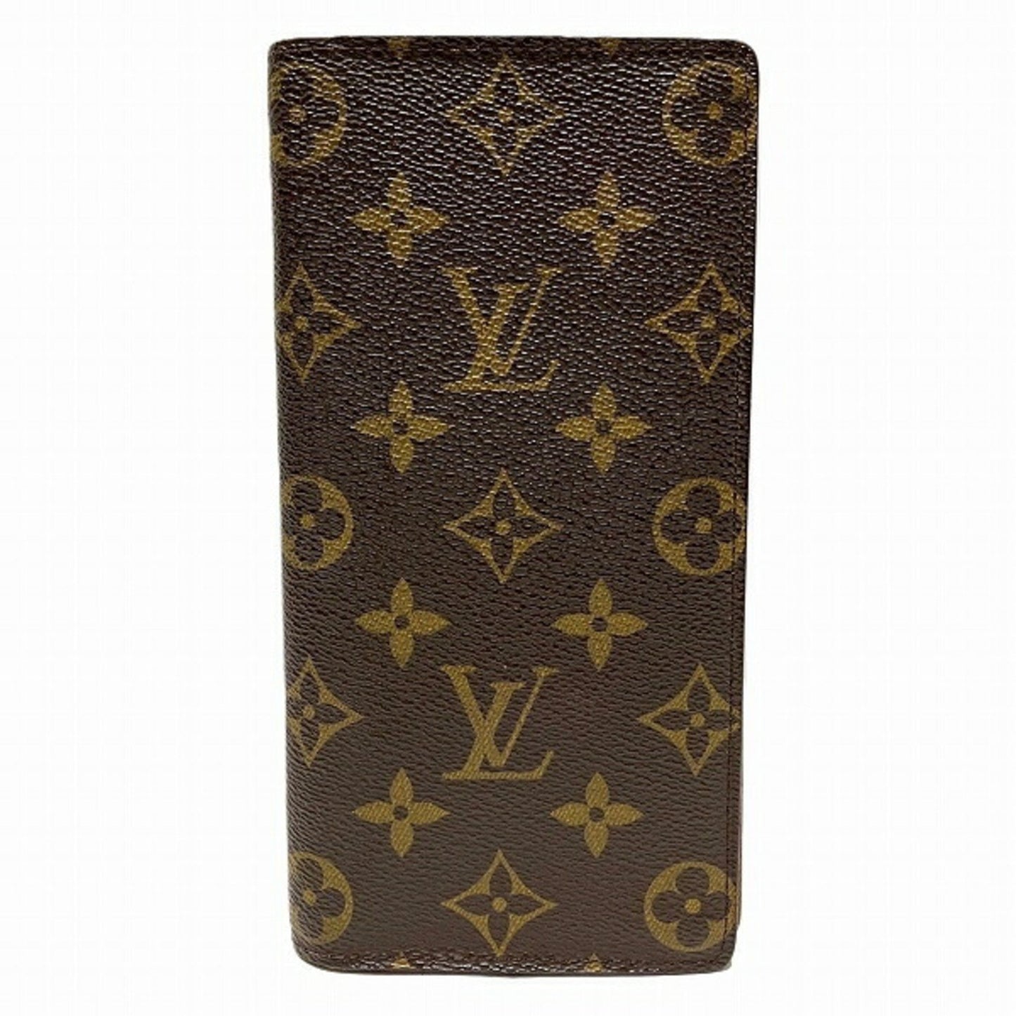 Louis Vuitton Brazza Brown Canvas Wallet Accessories