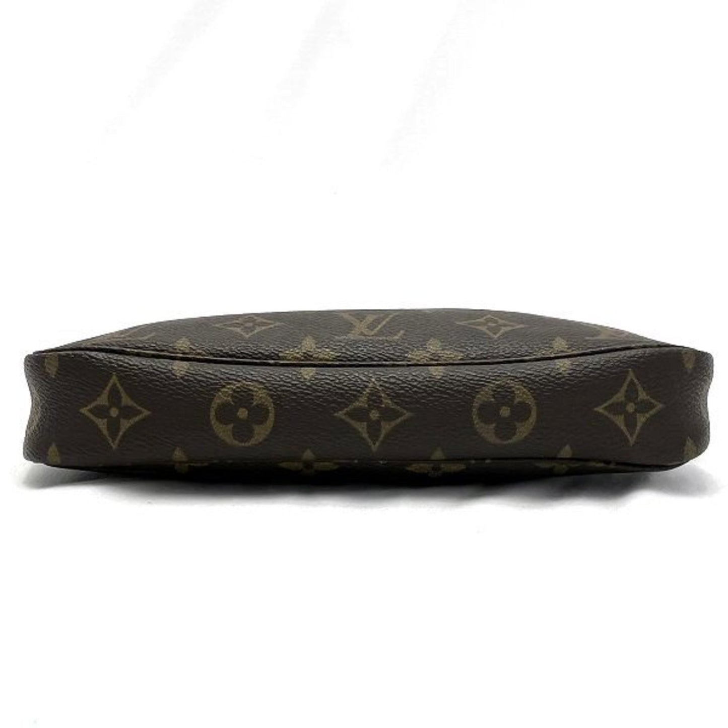 Louis Vuitton Pochette Accessoire Brown Canvas Clutch Bag