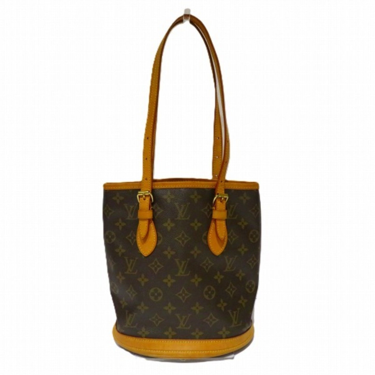 Louis Vuitton Bucket Brown Canvas Tote Bag