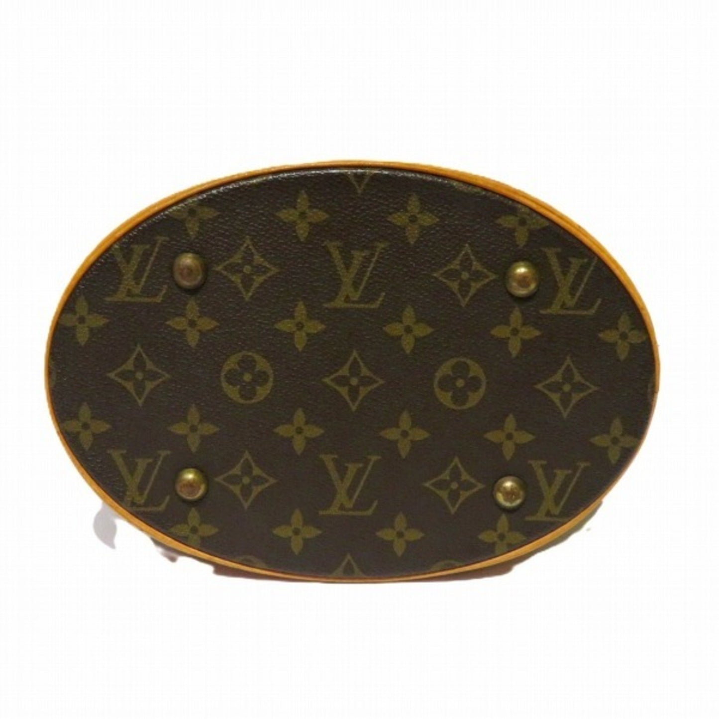 Louis Vuitton Bucket Brown Canvas Tote Bag