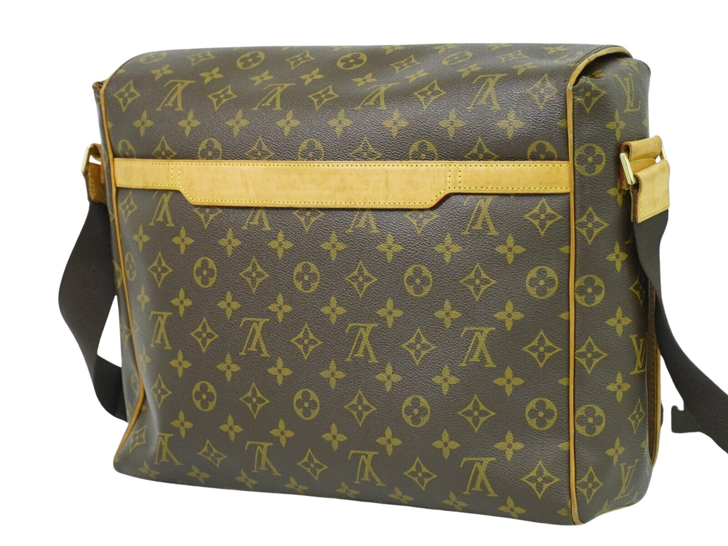 Louis Vuitton Abbesses Brown Canvas Shoulder Bag