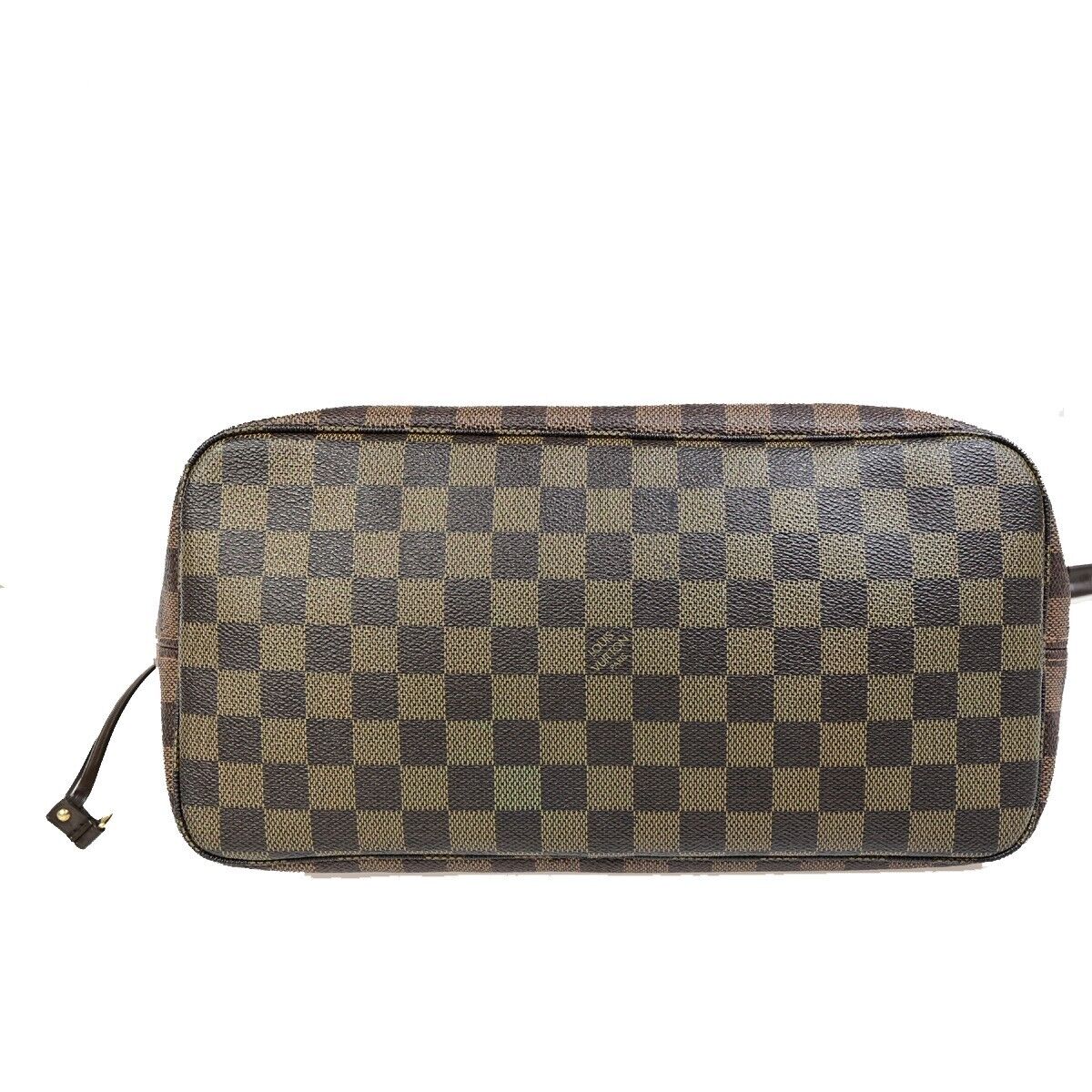 Louis Vuitton Neverfull MM Brown Canvas Tote Bag