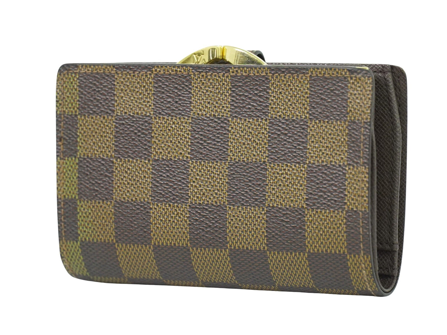 Louis Vuitton Viennois Brown Canvas Wallet Accessories