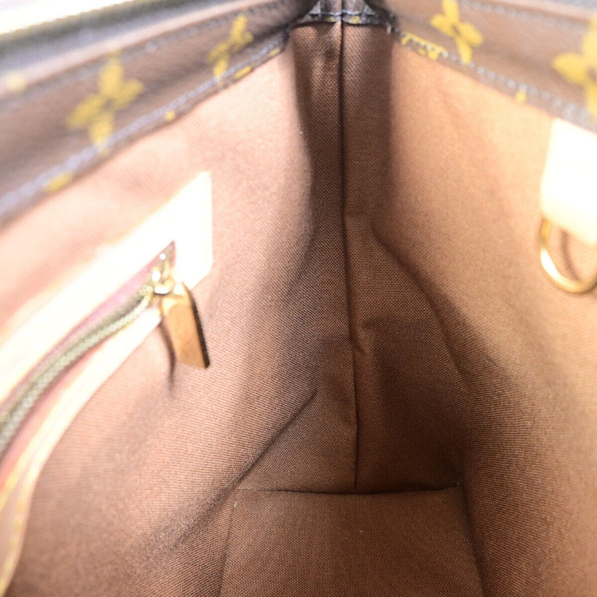 Louis Vuitton Cabas Piano Brown Canvas Tote Bag