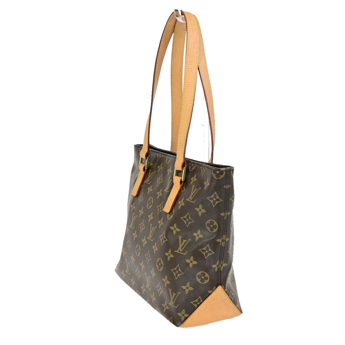 Louis Vuitton Cabas Piano Brown Canvas Tote Bag