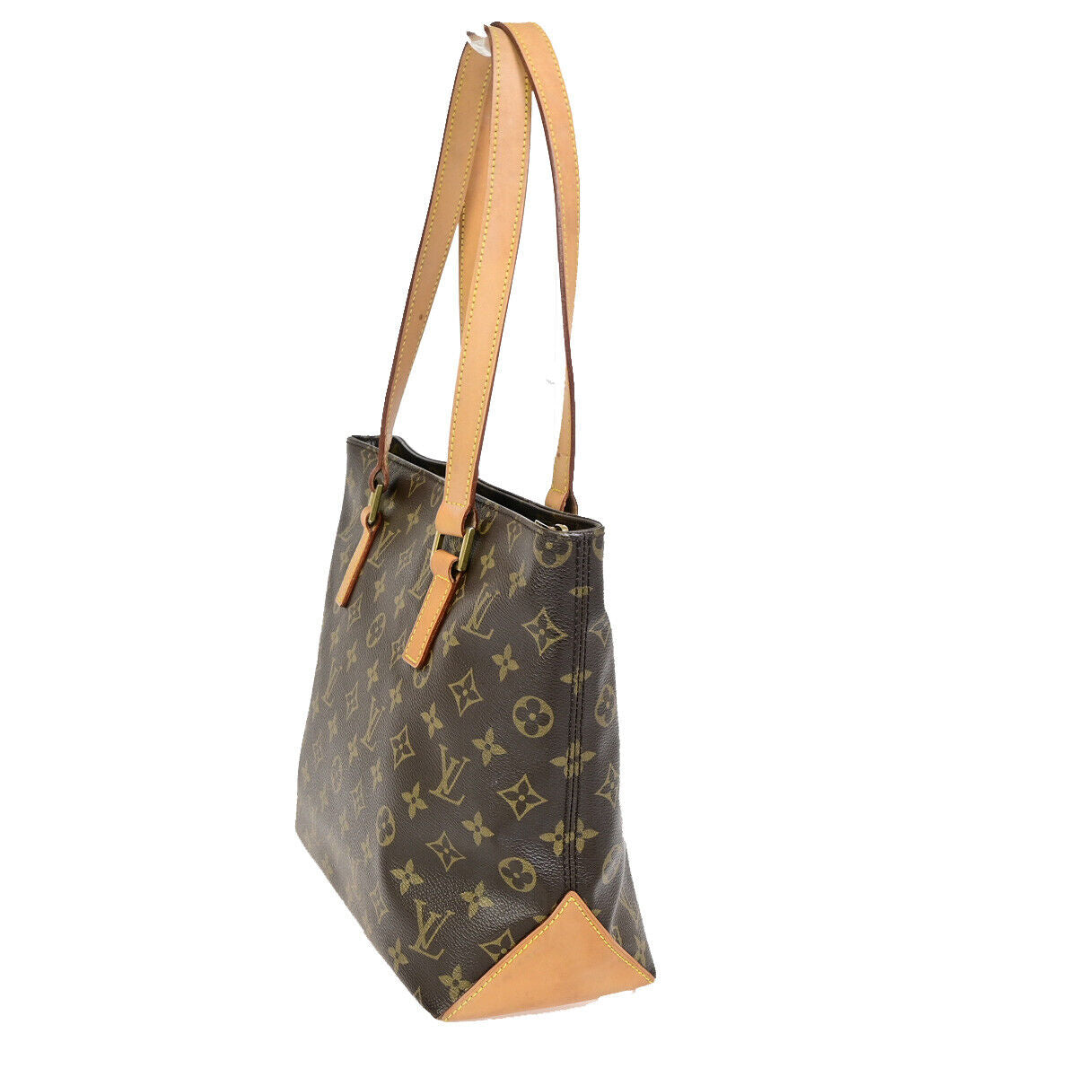 Louis Vuitton Cabas Piano Brown Canvas Tote Bag