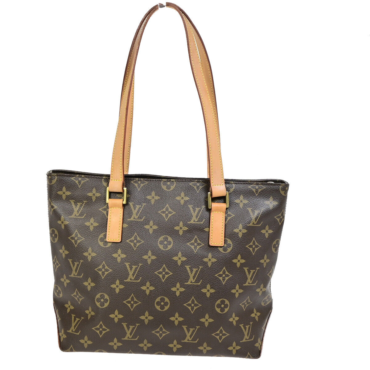 Louis Vuitton Cabas Piano Brown Canvas Tote Bag