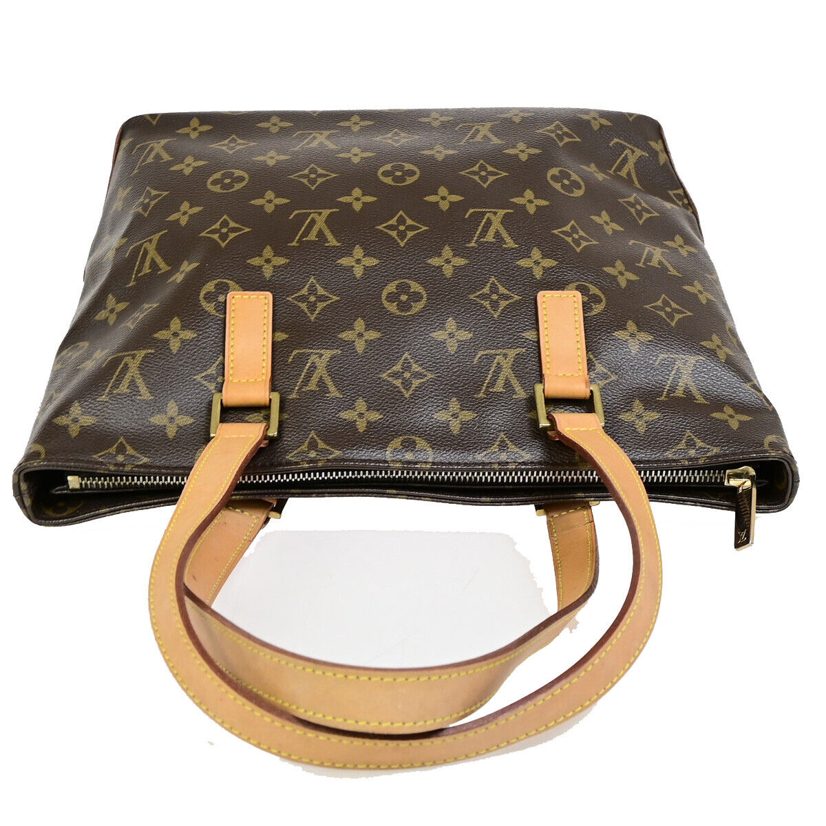 Louis Vuitton Cabas Piano Brown Canvas Tote Bag