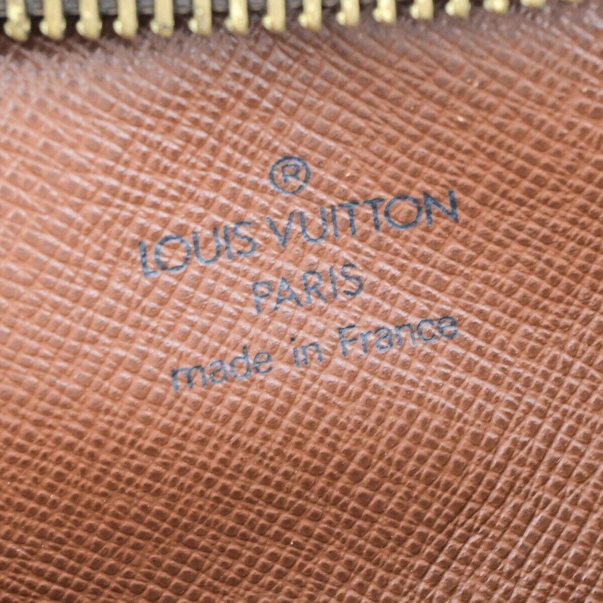 Louis Vuitton Danube Brown Canvas Shoulder Bag