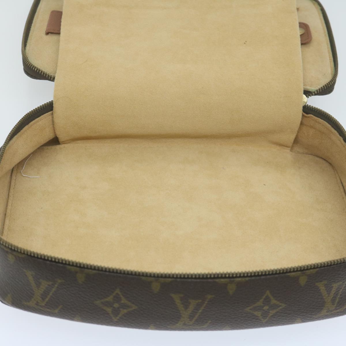 Louis Vuitton Monte Carlo Brown Canvas Clutch Bag