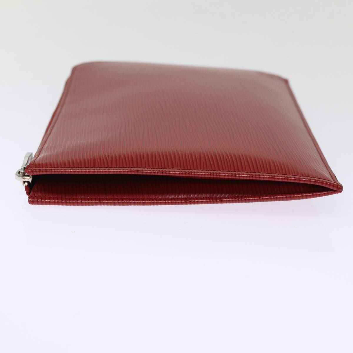 Louis Vuitton Jules Red Leather Clutch Bag